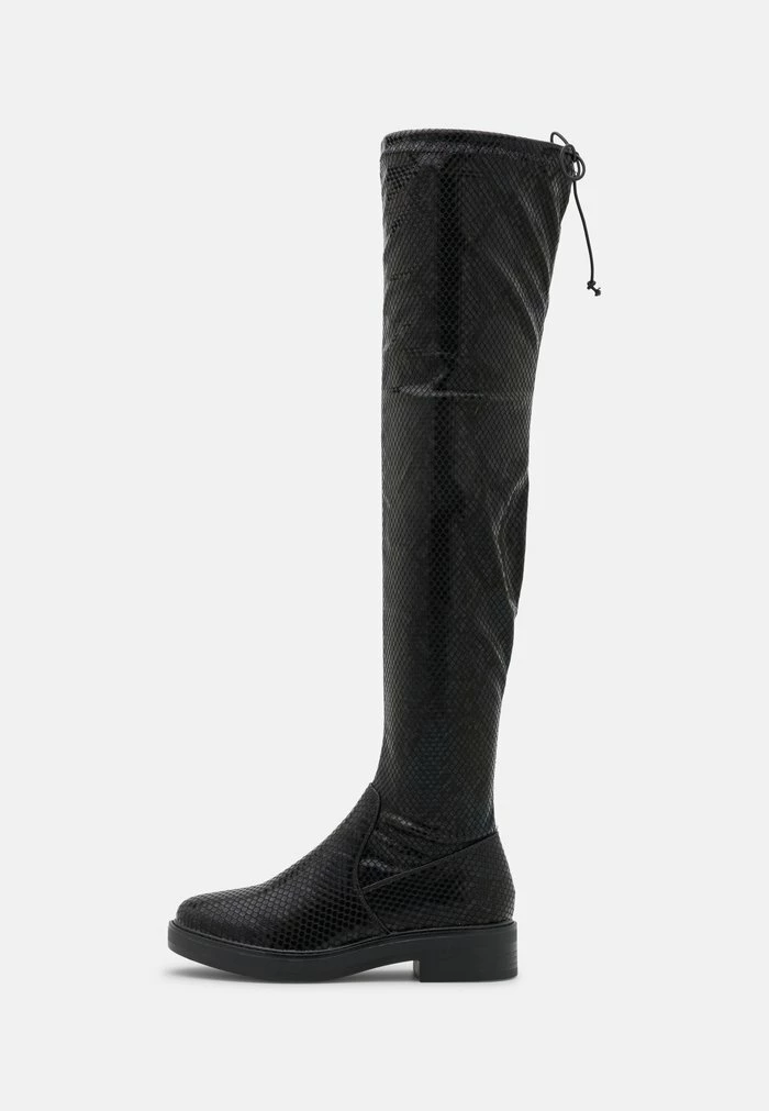 Even&Odd Over-the-knee Boots - Black 4 Even&Odd Over-the-knee Boots - Black - Image 2