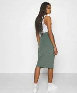 Even&Odd 2er PACK - Pencil Skirt - Black/green -Even&Odd Sales Store 0074d6db4da544d2ae182fce2a04ba60