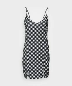 Even&Odd Jersey Dress - Black/white 10 Even&Odd Jersey Dress - Black/white -Even&Odd Sales Store 012faf6cc06d4fd0bf50b8f37095c069