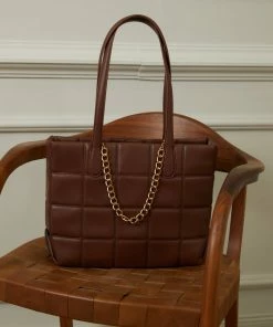 Even&Odd Tote Bag - Brown -Even&Odd Sales Store 029bc73476aa4db38a4c5d5e9dcf95a6