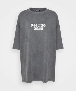 Even&Odd Print T-shirt - Black