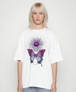 Even&Odd Print T-shirt - White