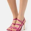 Even&Odd LEATHER - High Heeled Sandals - Pink -Even&Odd Sales Store 03a83da9798e43b2b2051e0c1158fa68