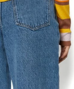 Even&Odd Flared Jeans - Blue Denim -Even&Odd Sales Store 04a2633c6ebd4d6294b55da89fb79f2a