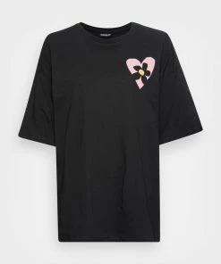 Even&Odd LIZ NATURE LOVE - Print T-shirt - Black -Even&Odd Sales Store 04da3d6fbe7b40c0a3f25e9e44a35db6