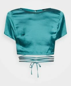 Even&Odd Blouse - Dark Green -Even&Odd Sales Store 056906e721464cafbc4eafd5c55aed48