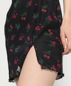 Even&Odd Day Dress - Black/lilac/blue -Even&Odd Sales Store 0596e8a6ad9f4c6e82651fff96b9b5da