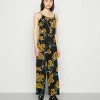 Even&Odd Jumpsuit - Black/multi-coloured -Even&Odd Sales Store 06323a1707d047c282f06020b327b520