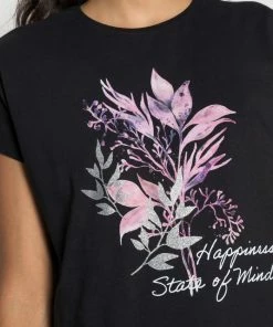 Even&Odd Print T-shirt - Black -Even&Odd Sales Store 064b75bfad5249c68efe98760f0b6c53