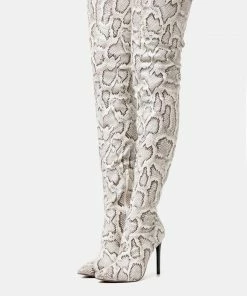 Even&Odd High Heeled Boots - Beige