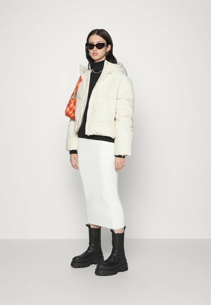 Even&Odd Winter Jacket - Off-white 4 Even&Odd Winter Jacket - Off-white - Image 2