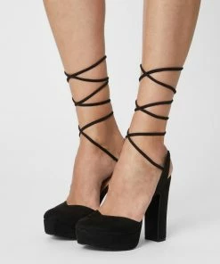 Even&Odd Platform Heels - Black