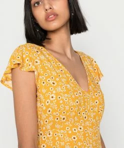 Even&Odd Day Dress - Yellow -Even&Odd Sales Store 08a85710bf014eebbd5c8716fc1155a9