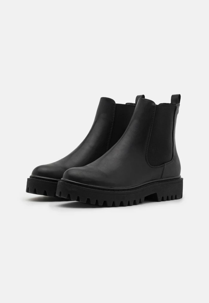 Even&Odd Platform Ankle Boots - Black 8 Even&Odd Platform Ankle Boots - Black - Image 6