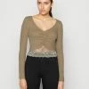 Even&Odd Long Sleeved Top - Olive 2 Even&Odd Long Sleeved Top - Olive -Even&Odd Sales Store 0ae16de330424d9caa3cd8070e8f7903