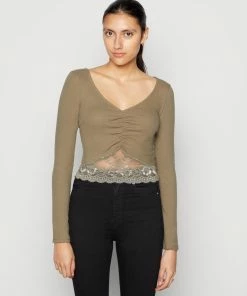 Even&Odd Long Sleeved Top - Olive