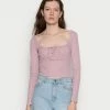 Even&Odd Long Sleeved Top - Light Pink -Even&Odd Sales Store 0b1f20c811a044f590e2a27f3596ac96