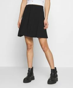 Even&Odd 2 PACK - A-line Skirt - Black/red -Even&Odd Sales Store 0b800e459d0847d3b0dd93f29a62b98b