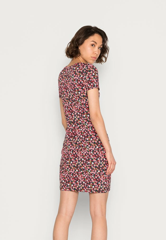 Even&Odd Day Dress - Black / Multi-coloured 5 Even&Odd Day Dress - Black / Multi-coloured - Image 3