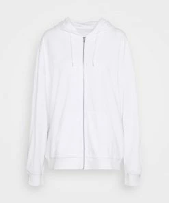 Even&Odd BASIC HOODIE JACKET WITH POCKETS - Hoodie - White -Even&Odd Sales Store 0bd3c2447c974a9a9900df9038c93bc4