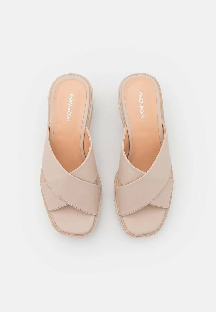 Even&Odd Heeled Mules - Off-white 8 Even&Odd Heeled Mules - Off-white - Image 6