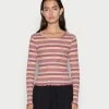 Even&Odd CROPPED CREWNECK LONG SLEEVE - Long Sleeved Top - Red -Even&Odd Sales Store 0c2f449401aa4e0dbf31d473c7b92eb6