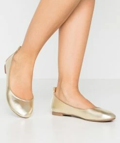 Even&Odd Ballet Pumps - Gold