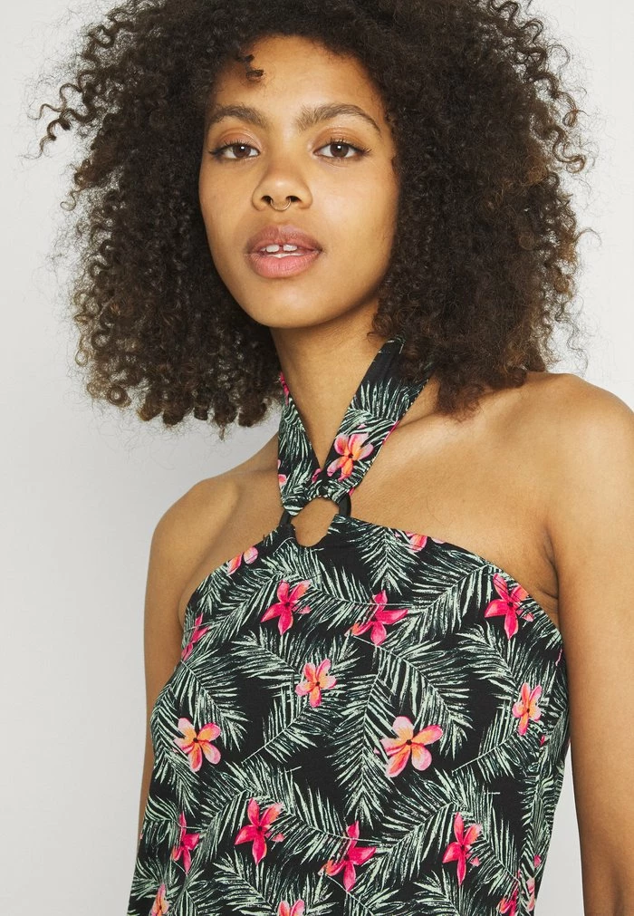 Even&Odd Day Dress - Black/multi-coloured 6 Even&Odd Day Dress - Black/multi-coloured - Image 4