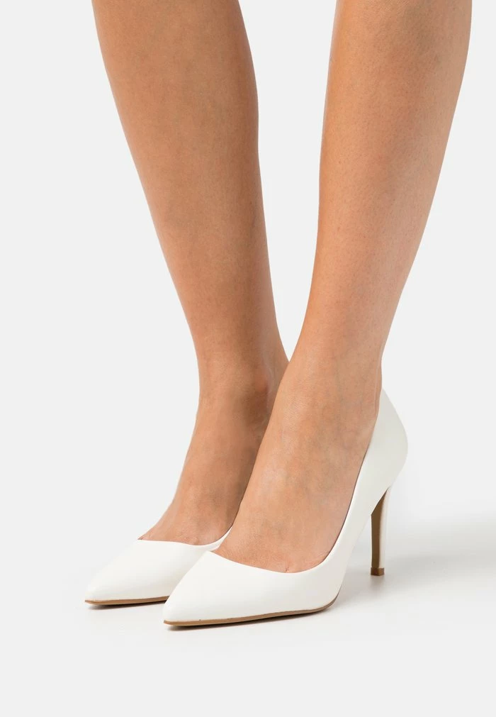 Even&Odd Classic Heels - White 3 Even&Odd Classic Heels - White