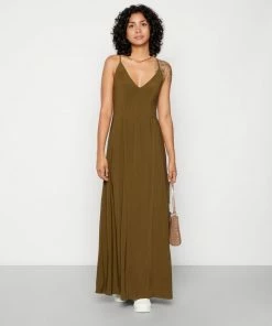 Even&Odd Maxi Dress - Olive -Even&Odd Sales Store 0df6b742523c402884060e74d700a82c