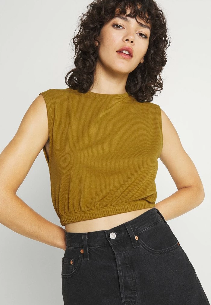 Even&Odd Top - Khaki 6 Even&Odd Top - Khaki - Image 4