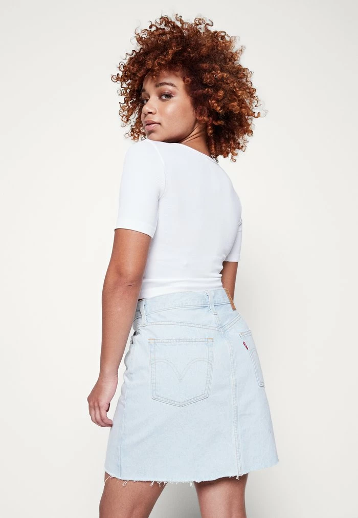 Even&Odd Basic T-shirt - White 5 Even&Odd Basic T-shirt - White - Image 3