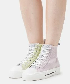Even&Odd High-top Trainers - Lilac/light Green/light Blue