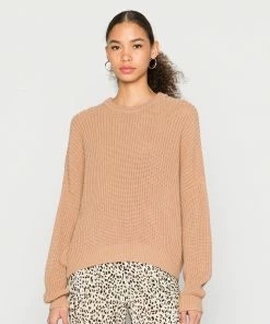Even&Odd OVERSIZED JUMPER - Jumper - Beige