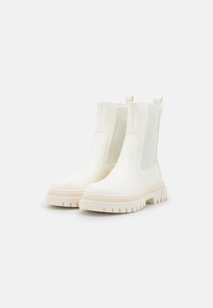 Even&Odd Platform Ankle Boots - Off-white 5 Even&Odd Platform Ankle Boots - Off-white - Image 3