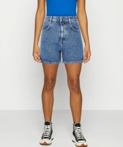 Even&Odd Denim Shorts - Dark Blue Denim