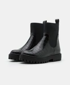 Even&Odd Platform Ankle Boots - Black -Even&Odd Sales Store 1163de7a5f034161b8f895f093dddd43