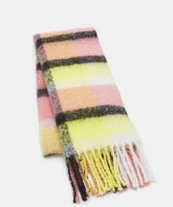 Even&Odd Scarf - Yellow/pink/green