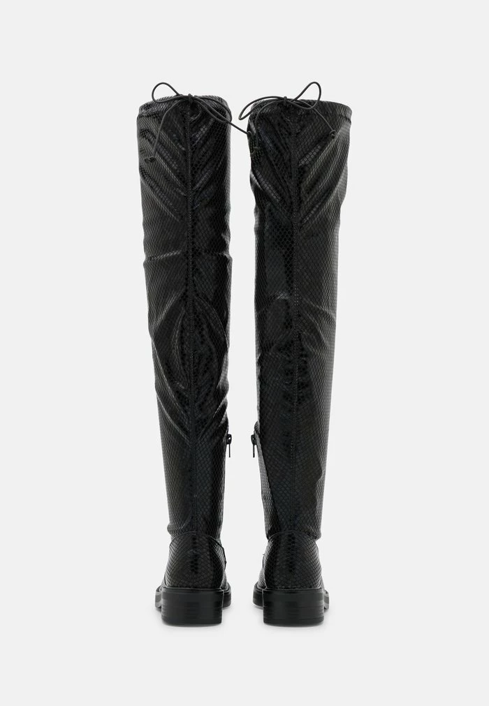 Even&Odd Over-the-knee Boots - Black 6 Even&Odd Over-the-knee Boots - Black - Image 4