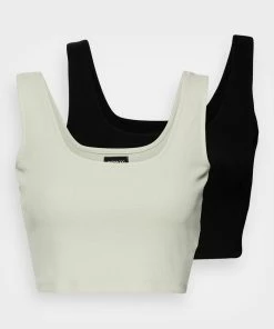 Even&Odd 2 PACK - Top - Black/light Green 12 Even&Odd 2 PACK - Top - Black/light Green -Even&Odd Sales Store 120aab8de87641b09f4db1a18f6b1297