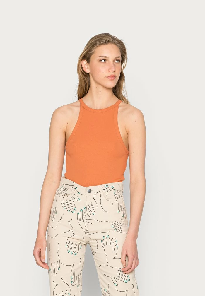 Even&Odd Top - Black/orange 6 Even&Odd Top - Black/orange - Image 4