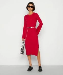 Even&Odd Jumper Dress - Red -Even&Odd Sales Store 122f81bbbe3b4d02a6c23eaa6b17ec68
