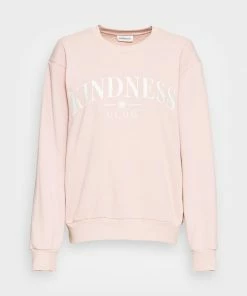 Even&Odd CALLIE KINDNESS CLUB EMBROIDERY - Sweatshirt - Light Pink -Even&Odd Sales Store 12a8b877794744b997c1c97d8d1f8237