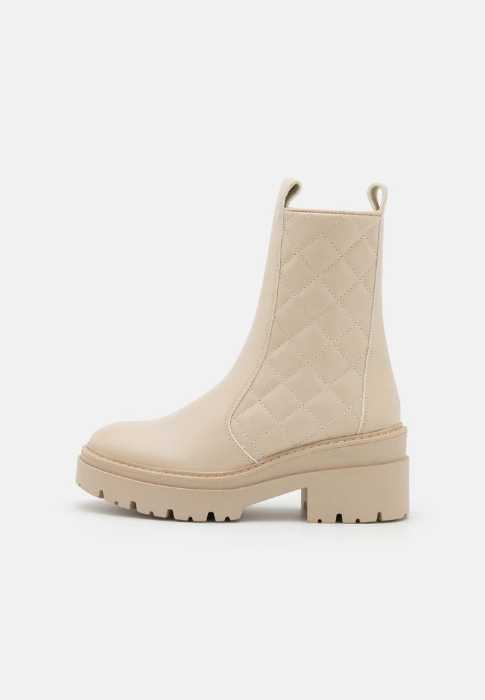 Even&Odd Platform Ankle Boots - Off White 4 Even&Odd Platform Ankle Boots - Off White - Image 2