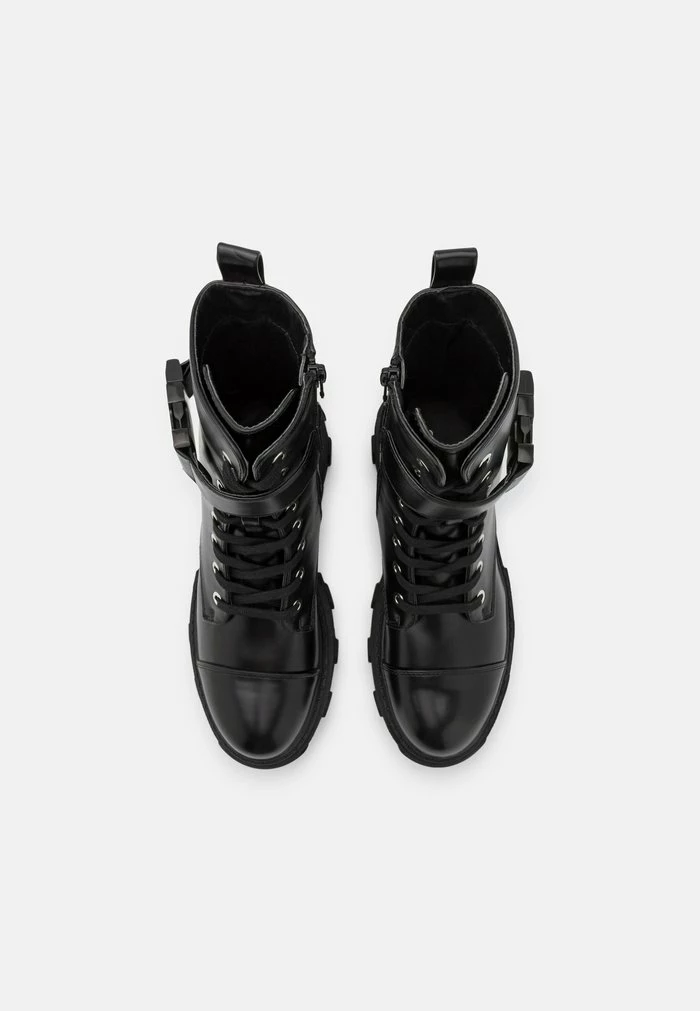 Even&Odd Platform Ankle Boots - Black 8 Even&Odd Platform Ankle Boots - Black - Image 6