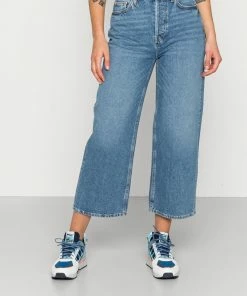 Even&Odd Flared Jeans - Blue Denim