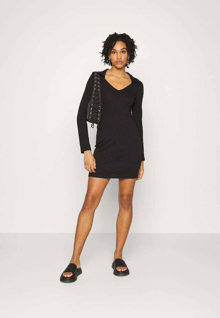 Even&Odd Jersey Dress - Black 7 Even&Odd Jersey Dress - Black - Image 5
