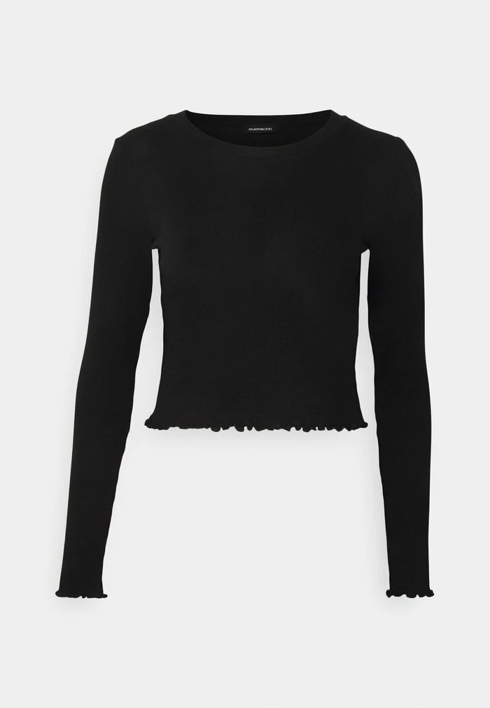 Even&Odd Long Sleeved Top - Black 7 Even&Odd Long Sleeved Top - Black - Image 5