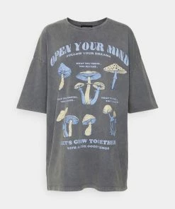 Even&Odd Print T-shirt - Black -Even&Odd Sales Store 1507af2077e14bc1a9bd750aeed47c6d