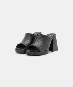 Even&Odd Heeled Mules - Black -Even&Odd Sales Store 155525fae6ce4321b002b354bba2f133